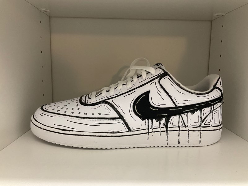 drippy custom shoes